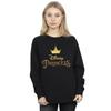 Disney Womens/Ladies Princess Crown Logo Sweatshirt