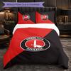 Charlton Athletic FC Bettwäsche-Set 3-teilig Bettbezuggarnitur Dekorative Bettwäsche für Jugendzimmer Heimdekoration