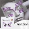Eco-Friendly Masquerade Acrylic Face Diamond Stickers