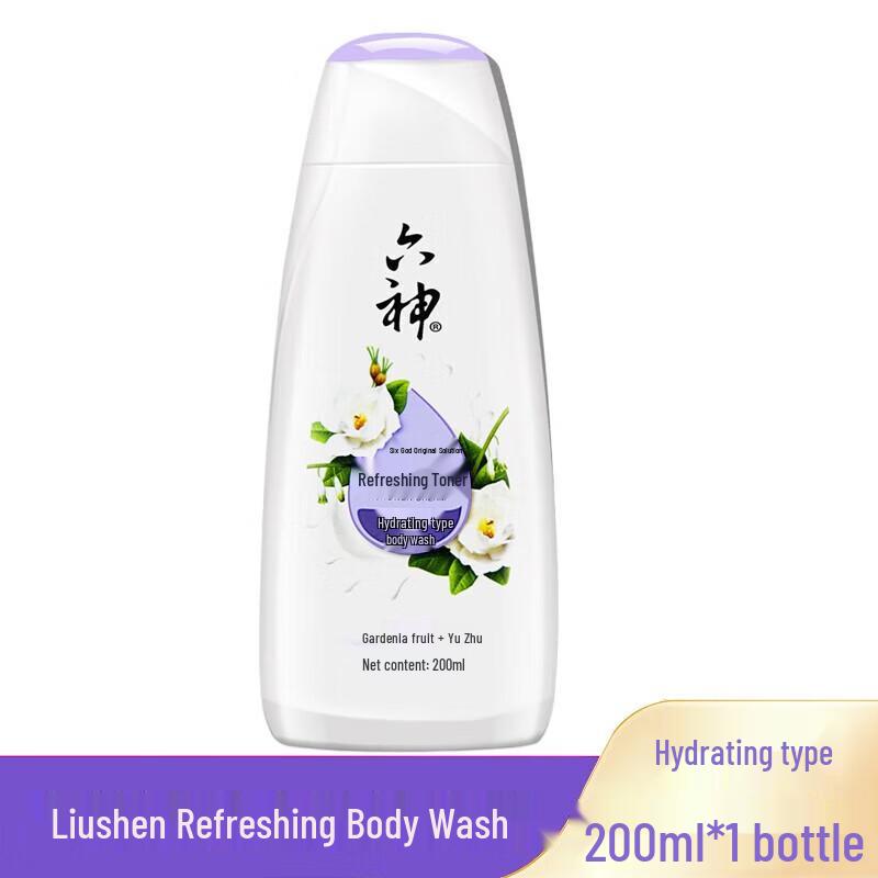 Liu Shen Moisturizing Shower Gel with Gardenia & Solomon s Seal (3 x 200ml)
