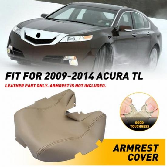 Fits Acura TL 2009 2010 2011 2012 Leather Center Console Lid Armrest Cover Beige