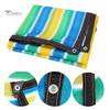 Puntos Color Block Stripe Anti-UV Protection Garden Balcony Patio Cover Sunshade Net