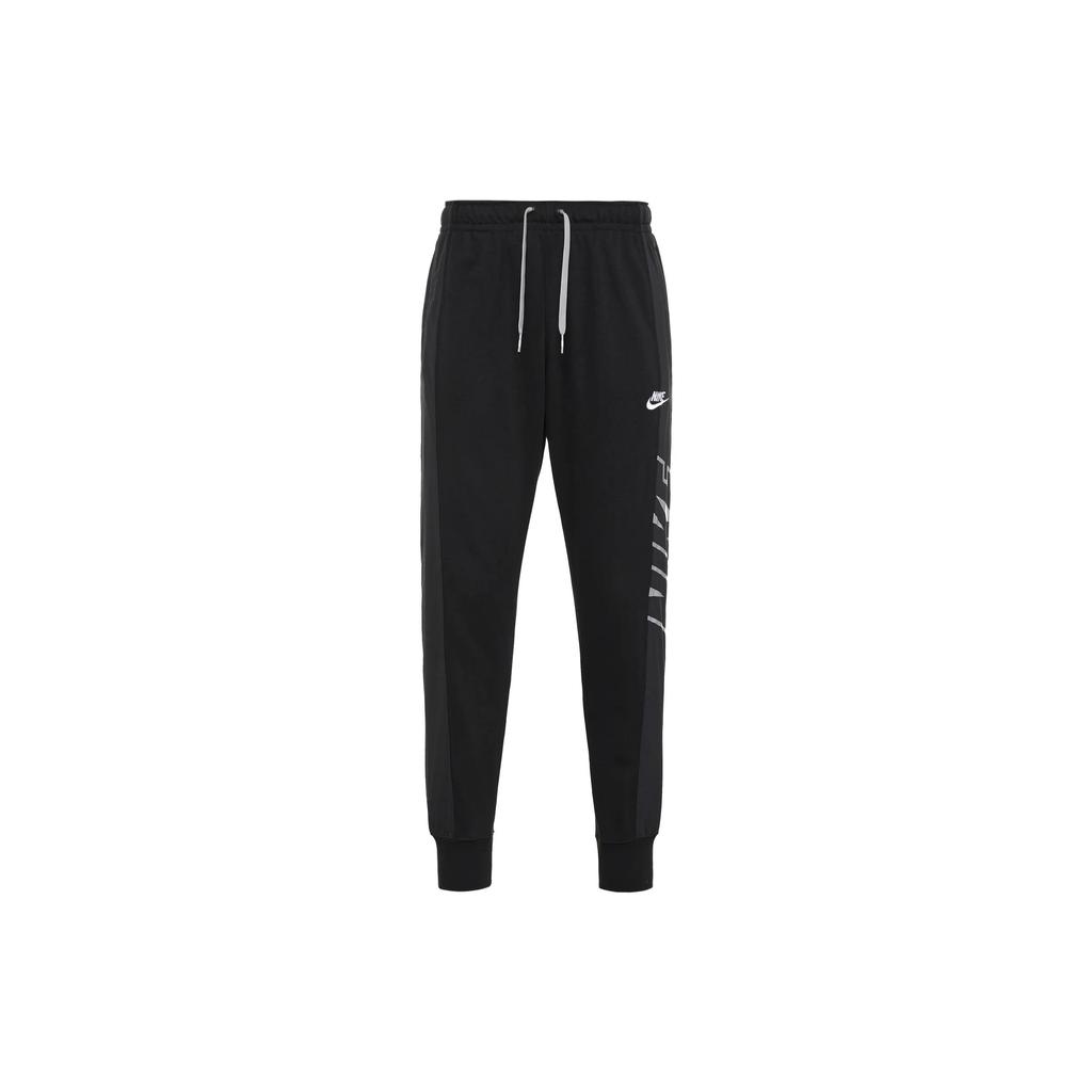 Nike Knitted Sweatpants Men's Black Moderate Cuffed Pants (Unisex) Knitted Sweatpants CZ9943 010