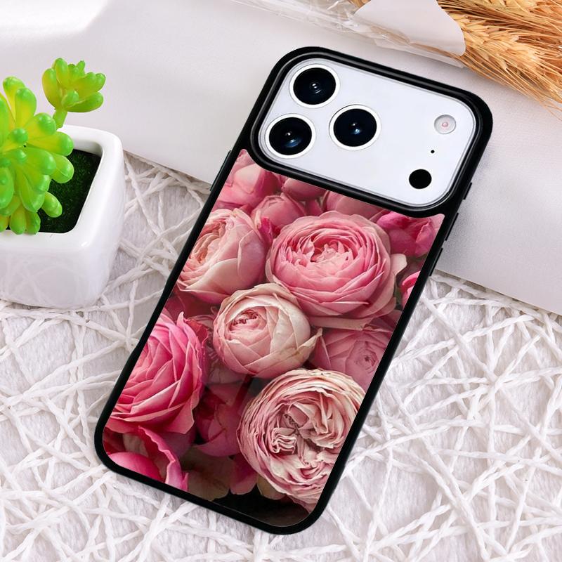 Pfingsblumen Schöne Blume Stoßfeste Handyhülle für iPhone 17 Air 16e 15 11 12 14 13 Pro Max Hülle Coque