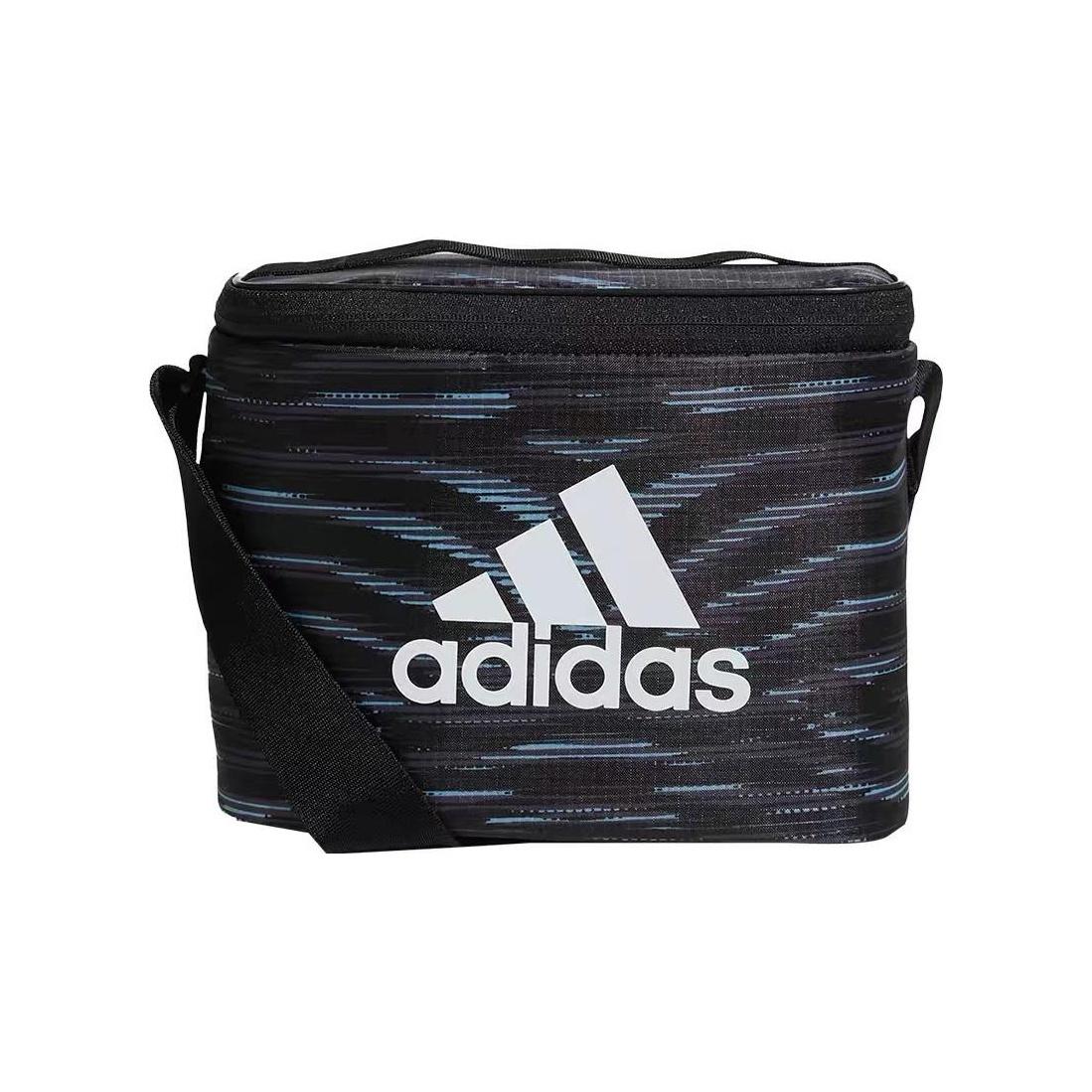 Adidas Polyester Handbag Regular Unisex Black Black чёрный