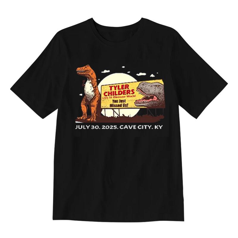 

Vintage Tyler Childers Live At Dinosaur Size S to 5XL SE195 FREE SHIPPI Unisex T-Shirt XXXXL