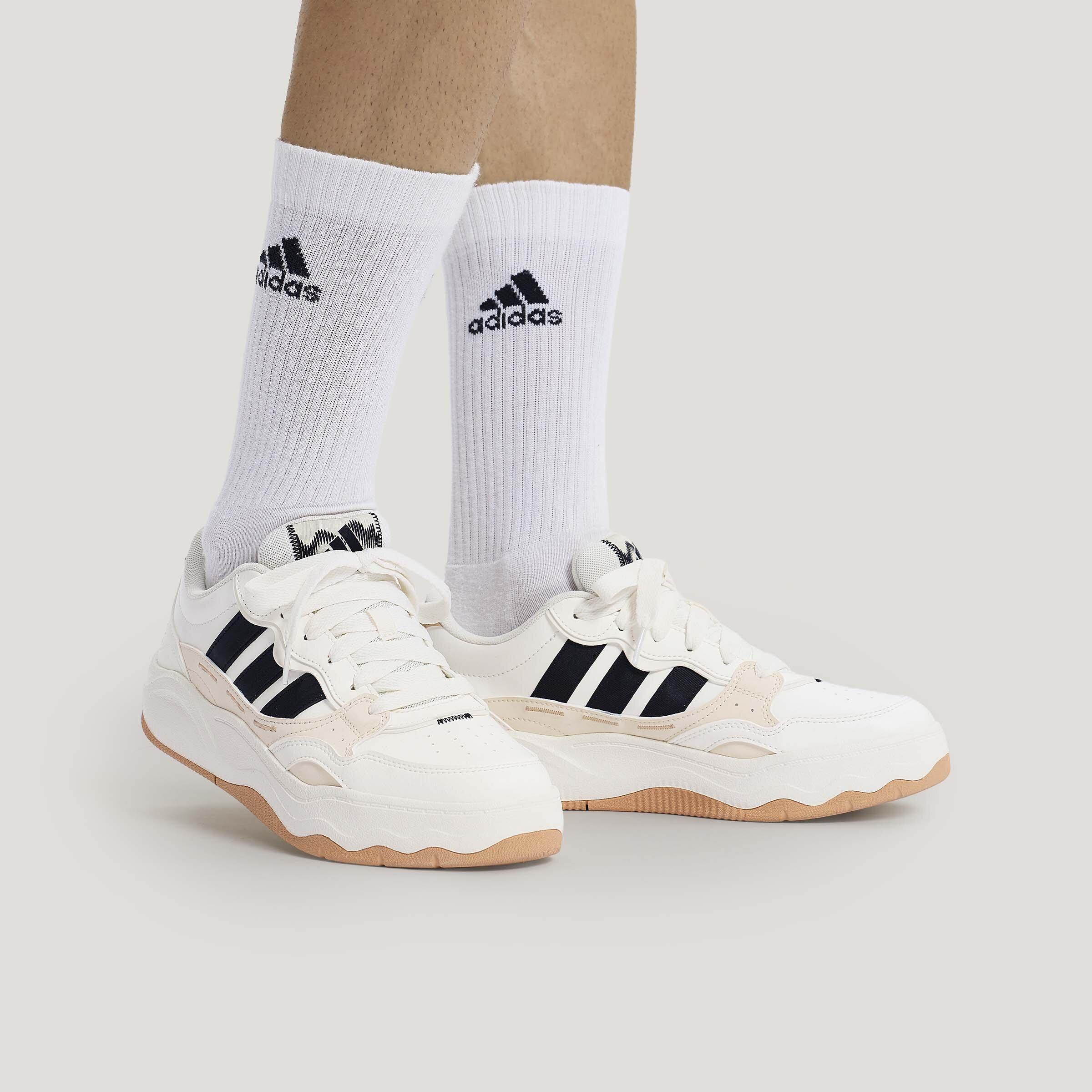 Adidas LITE SHUFFLE Slip Resistant Skateboard Shoes Unisex White 40.5