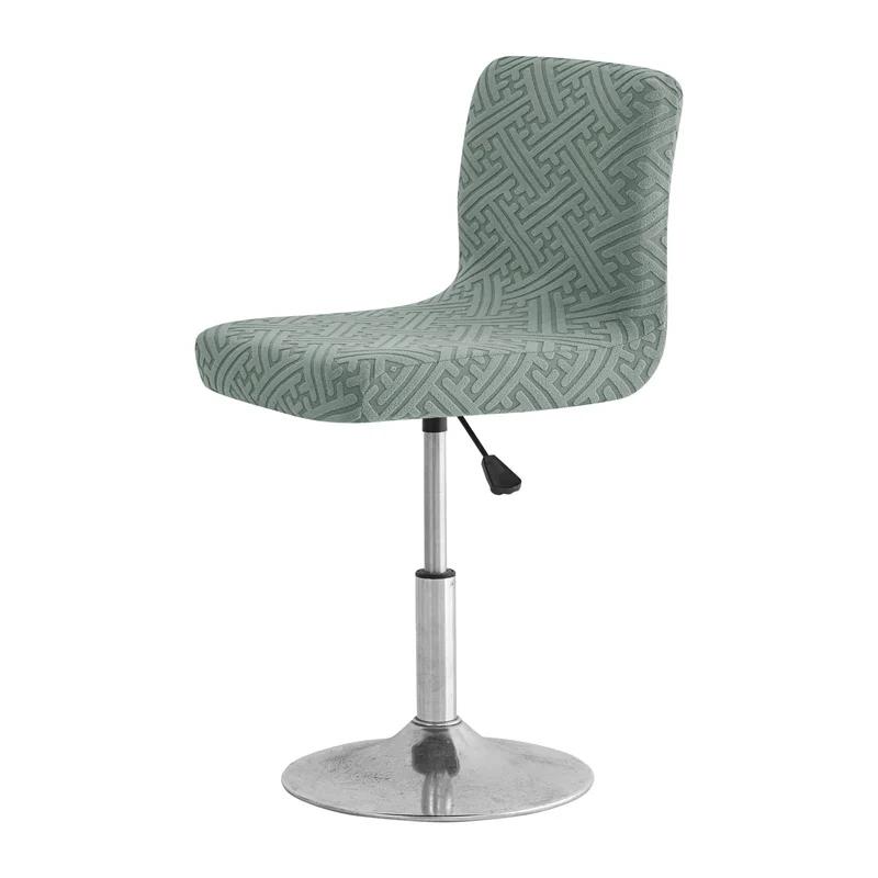 1/2/4/6pcs Jacquard Bar Stool Chair Cover Short Back Chairs Cover Seat Covers Hotel Bar Seat Covers House Armchair Covers Home