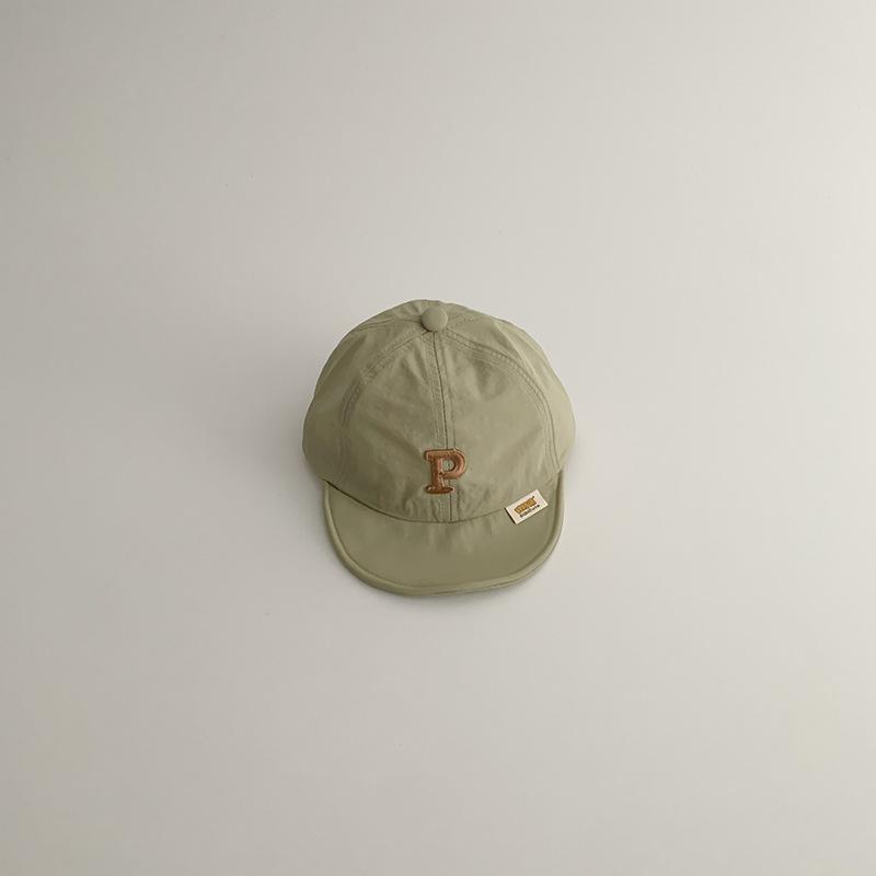 New Baby Hat Summer Korean Version Of Letters Toddler Baby Casual Cap Sun Protection Quick Hats Drying Children's Baseball Caps