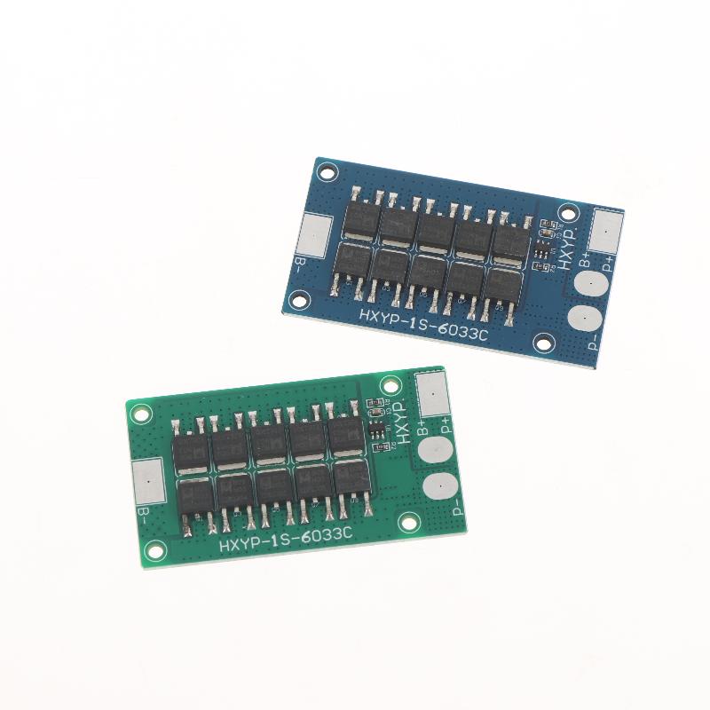 1/5Pcs 1S BMS 30A 3.2V LiFePO4 / 3.7V Lithium Battery Protection Board With 18650 Cell Short-Circuit Overcharge/Over-Discharge+
