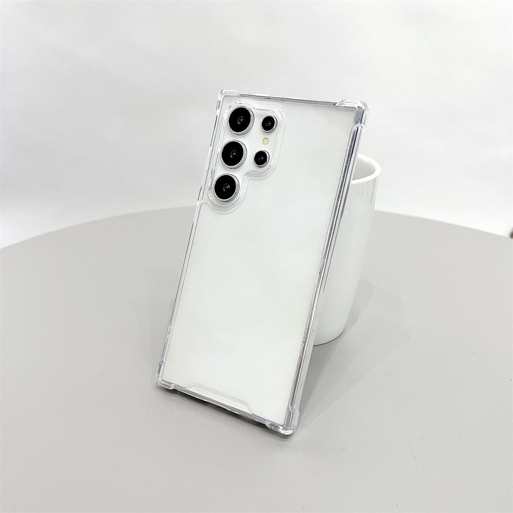 Transparent Anti yellowing Case for Samsung S25 FE S24 Ultra S23 S22 S21 S20 A15 A16 A06 A26 A35 A36 A55 A56 M56 M16 F06 Cover