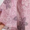 Shiz Madam 7 Sleeve Dot Floral Ensemble Set Set3161b