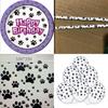 Premium Dog Paw Party Supplies Set Adorable Pet Themed Birthday Decorations