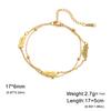 Cazador Feather Charms Women's Bracelet Stainless Steel Jewelry Beads Chain Hand Bracelet Birthday Gift Trend 2026 Wholesale