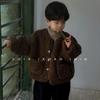Baby Autumn and Winter Thick Coat, Boys' Versatile Lamb Wool Winter Clothes, Girls' Velvet Top, Children's Clothing