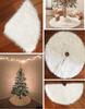 Lhyxuuk Christmas Tree Christmas Cute Tree Luxurious Base Decor Solid White Skirt, Decoration, Circular, Skirt, Cover, Ornament, (78cm),