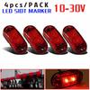 Accessories Marker Indicator Light Lamps 4 Pcs Truck