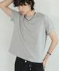 Jikeulib Essential Crew Neck Semi-Crop T-Shirt_3 Colors