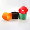 16 Colors 8.0CM Threaded Silicone Cup Cover 80MM Cup Sleeve Protective Cover Non-slip Heat Insulation Coffee Cup Cover