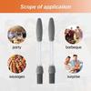 2PCS Silicone Oil Brush Basting Pastry Brush for Grilling BBQ Baking
