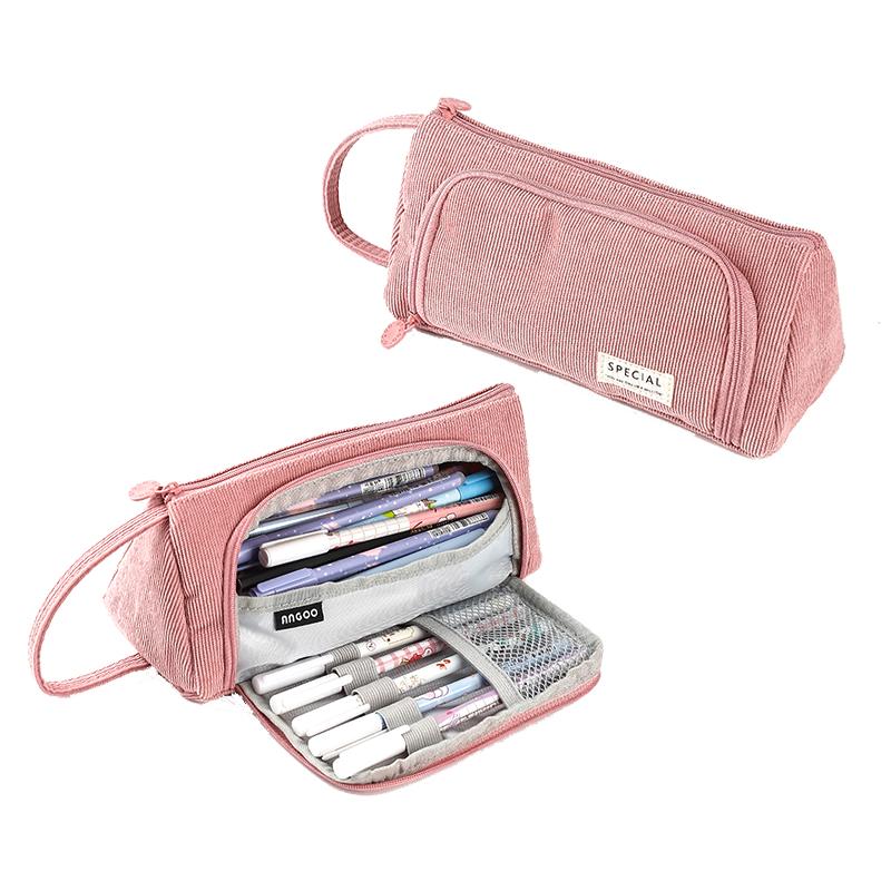 Multi Layer Large Capacity Pencil Case Pen Storage Supplies Pen Box Kawaii Cute Pencil Cases Bags Stationary School Supplies