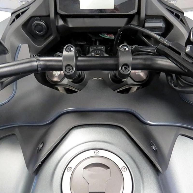 Łatwy montaż Deflektor wiatru motocykla Osłona widelca Plastikowa osłona przednia Dla lepszych wrażeń kierowcy i odporności na warunki pogodowe