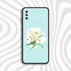 White Lily C-Cookie Phone Case For Samsung S10,S21,FE,S21 ,Note 20,10,S26,S25,S24,S23,Ultra,S22,Plus Soft Shell Funda