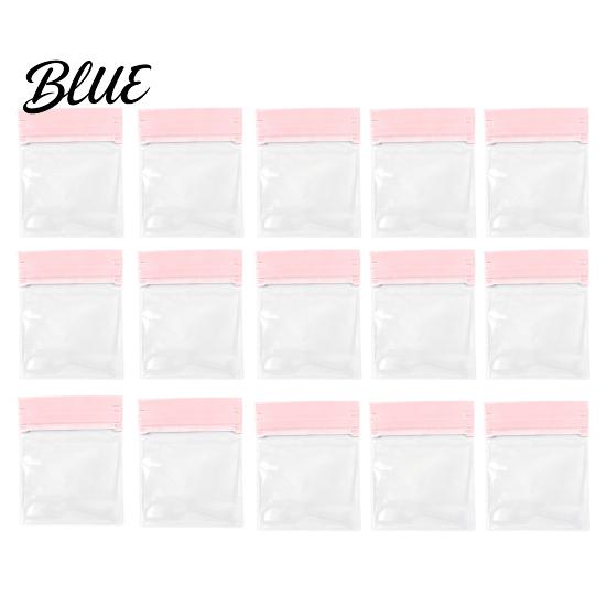 Reusable Ring Storage Portable Seal Travel Sliding Bag Bags Jewelry Lock Design Pill Organizer Bag Multi-Colored Labels for Daily