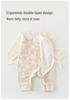 Newborn Pure Cotton Baby Jumpsuit: Spring & Autumn Monk Style Bodysuit for Infants & Toddlers