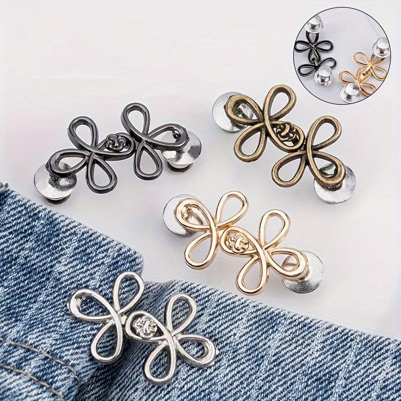 1pc Waist Cinch, Adjustable Belt Buckle, Seamless Detachable Waist Button, Waist Tucker