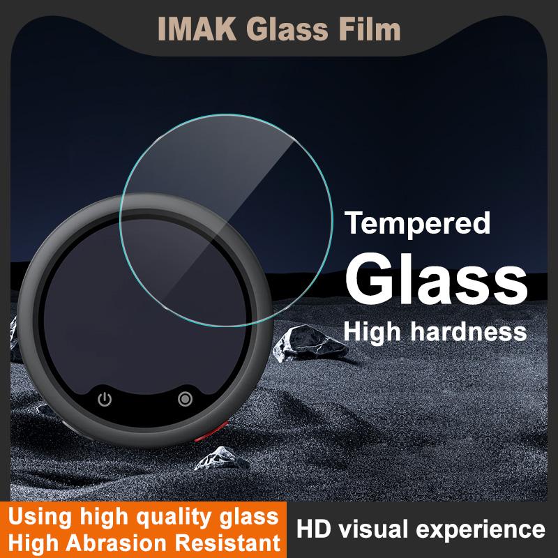 IMAK Tempered Glass for insta360 Mic Pro Screen Protector Film