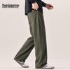Mark Fairwhale Men's Cotton Casual Loose Straight-Leg Pants