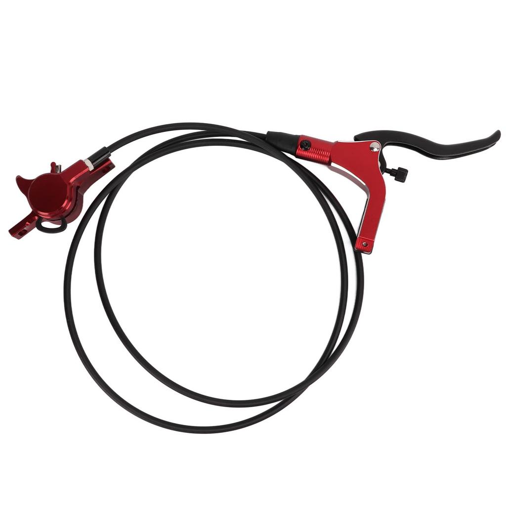 Fahrrad Scheibenbremsen-Kit, Hydraulisches Scheibenbremsen-Set für Mountainbikes, Aluminiumlegierung (rot)