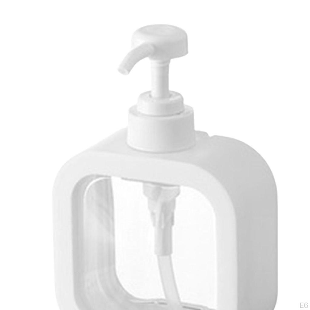 Bottle Dispenser Portable Easy to Refill 300/500ml for Countertop Bathroom Accessories Hotel