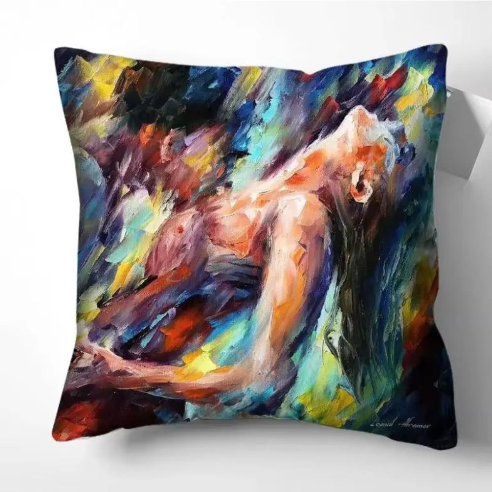 Art Painting Pillow Covers Pillows Cushion Cover Pillowcases Home Decor Cushions for Sofa Living Room Decoration