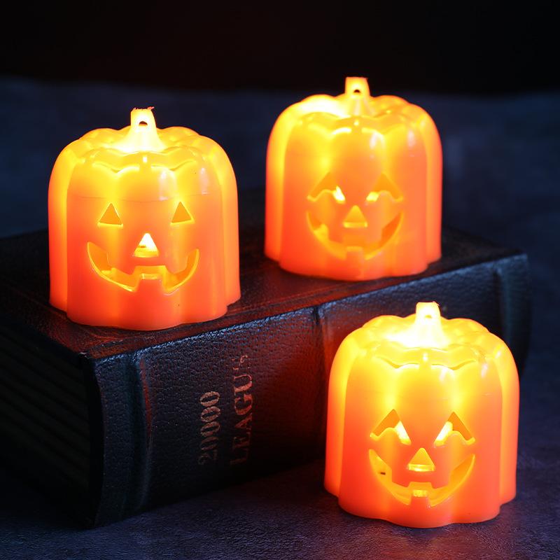 LED luminous night light Halloween pumpkin lantern Halloween decoration props Halloween dress up props