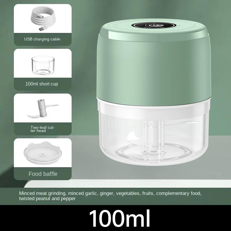 One-Button Automatic Chopper Food Crusher Meat Grinder Mini Garlic Press USB Vegetable Chopper Masher Machine Kitchen Gadgets