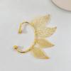 Mori Style Retro Leaf Wing Ear Cuff - No Piercing Required, Elf Fairy Design