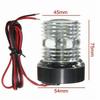 ABS plastic housing 2.6W marine boat round White LED Waterproof 12V for all boat