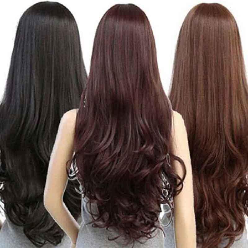 Curly Long Women Wavy Full Wig Heat Resistant Hair Cosplay Party Grace Lolita