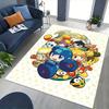 1pc Mega Man Anime Cartoon Design Office Chair Mat Non-Slip Carpet for Home Decor Living Room Bedroom Game Room Gift All Seasons Universal.Y047