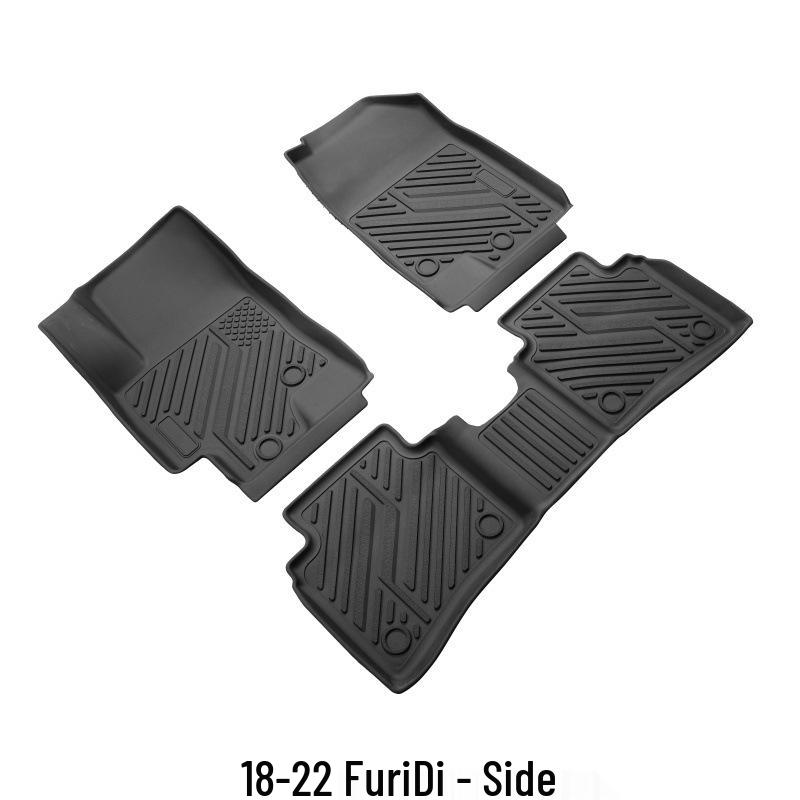 Ford Rio TPE Foot Mats: Scratch & Wear-Resistant, Eco-Friendly Interior Accessories for 18-22 Models