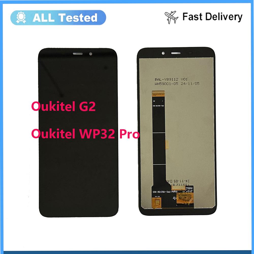Schermo LCD e Digitalizzatore Assemblaggio Completo Per Oukitel G2 WP32 Pro