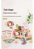Wooden Ice Cream Cart: Educational Role-Playing Toy for Children