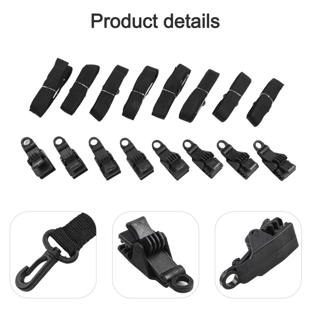 For Swimming Pool Cover Reel Belt System Black Color with Reinforced Seams and Extended Length for Easy Access