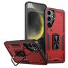 For Samsung Galaxy S25+/S24+ Case Ring Kickstand Anti-Drop PC+TPU Phone Cover