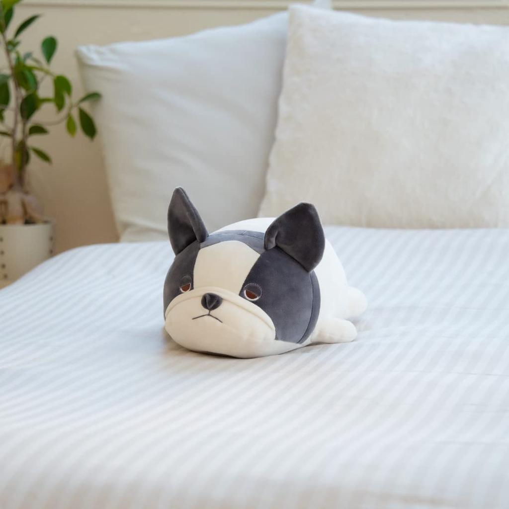 Ribheart Bolster Cushion Marshmallow Animal French Bulldog Buburu 27cm In Fluffy and Soft (approx. Length) 48926-98