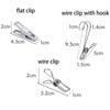 Stainless Steel Hook Clip Household Underwear Socks Drying Clips Clothes Quilt Windproof Clip Hanger