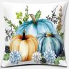 Pumpkin Halloween Thanksgiving Printing Series Pattern Pillowcase Square Pillowcase Home Office Decoration Pillowcase