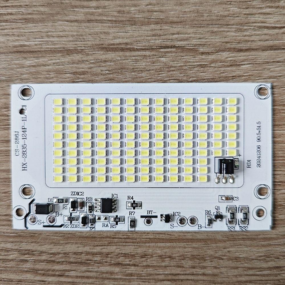 1Pcs 10W/15W/25W/40W/60W/100W LED Solar Light Board Smart IC Led Light  For Outdoor FloodLight